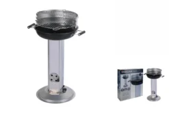 Vaggan Vaggan Edelstahl-Luxus-Holzkohlegrill Mit Aufbewahrungsgestell - 83 Cm - Grillfläche 38x38 Cm -Grünwelt Exporteren Garten-Winkel ceb24e211c14bdadb5ee76158e9f8a6c