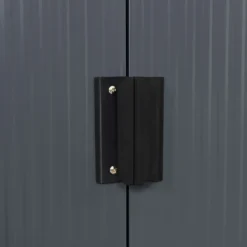 Juskys Metall Gerätehaus M Mit Pultdach, Schiebetür & Fundament - 4m³ - 213×130×173 Cm - Anthrazit - Geräteschuppen Gartenhaus Garten Schuppen 19 Juskys Metall Gerätehaus M Mit Pultdach, Schiebetür & Fundament - 4m³ - 213×130×173 Cm - Anthrazit - Geräteschuppen Gartenhaus Garten Schuppen -Grünwelt Exporteren Garten-Winkel cec91316574c168ed9eb970df5c490d5