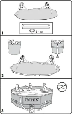 Intex Metal-Frame Pool 305 X 76 Cm -Grünwelt Exporteren Garten-Winkel ceca12968390055f1a618dd87a412943