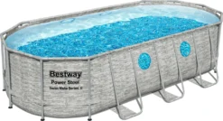 Bestway® Power Steel™ Swim Vista Series™ Frame Pool Komplett-Set Mit Filterpumpe 549 X 274 X 122 Cm, Steinwand-Optik (Cremegrau), Oval 28 Bestway® Power Steel™ Swim Vista Series™ Frame Pool Komplett-Set Mit Filterpumpe 549 X 274 X 122 Cm, Steinwand-Optik (Cremegrau), Oval -Grünwelt Exporteren Garten-Winkel ced98ce0245f9aeba3a2c48b986176b8