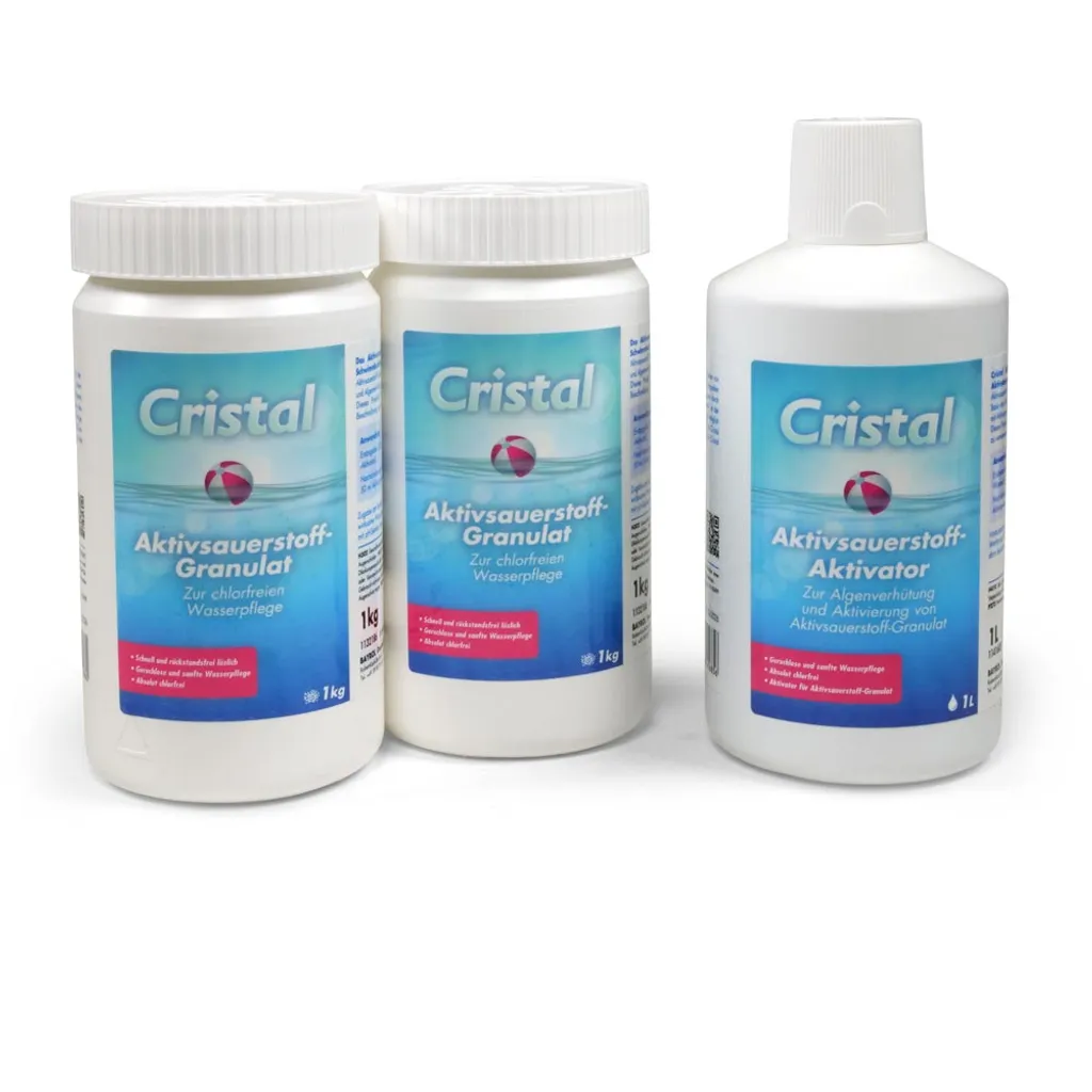 CRISTAL MEGA-Spar-SET Aktivsauerstoff Granulat + Aktivator 2 CRISTAL MEGA-Spar-SET Aktivsauerstoff Granulat + Aktivator – Bild 2