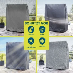 Hoberg Strandkorb Schutzhülle L/XL - 140 X 100 X 165/140 Cm - Grau Strandkorb Schutzhülle Abdeckung Hoberg L/XL - 140 X 100 X 165/140 Cm - Grau -Grünwelt Exporteren Garten-Winkel cf4104820a49c00aee26ae9191cb1701