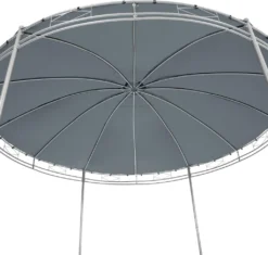 Tectake Gartenpavillon Siana Ø 3.5m - Anthrazit -Grünwelt Exporteren Garten-Winkel cfd6dff13fd4ad896055f6bfea5d250e