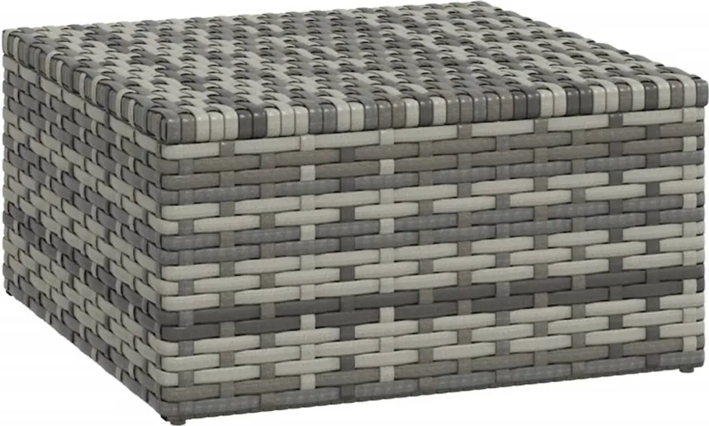 VidaXL 3-tlg. Garten-Lounge-Set Mit Kissen Grau Poly Rattan 5 VidaXL 3-tlg. Garten-Lounge-Set Mit Kissen Grau Poly Rattan – Bild 5