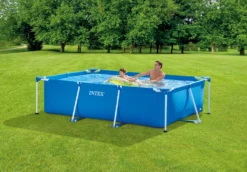 Intex Family Rahmenpool 28271NP Blau 260 X 160 X 65 Cm -Grünwelt Exporteren Garten-Winkel d069a7001f2974cbbd57ee917a030b83