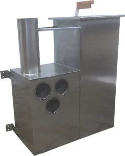 Holzofen Unterwasserofen Poolheizung Edelstahl Heizung Für Pool Badetonne Hottub Badefass Mit Schornstein, Haube Und Kaminset -Grünwelt Exporteren Garten-Winkel d06b6a1b6b46bf929e720c78c2c92814