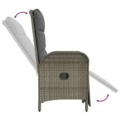 VidaXL 5-tlg. Garten-Essgruppe Mit Kissen Grau Poly Rattan -Grünwelt Exporteren Garten-Winkel d0f6d954e8edb3981484edc95f51478d