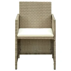 VidaXL 4-tlg. Garten-Lounge-Set Mit Auflagen Beige Poly Rattan 13 VidaXL 4-tlg. Garten-Lounge-Set Mit Auflagen Beige Poly Rattan -Grünwelt Exporteren Garten-Winkel d1b42752440e9896e578f82079c51da2