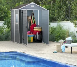 Keter Manor 6x5DD Gartenhaus, 1,75m X 1,45m -Grünwelt Exporteren Garten-Winkel d1c0a1cb188b0315967807c47e2a3900