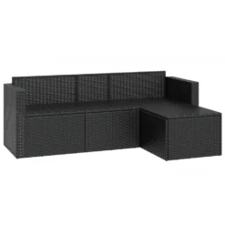 VidaXL Garten-Lounge-Set Schwarz Poly Rattan 12 VidaXL Garten-Lounge-Set Schwarz Poly Rattan -Grünwelt Exporteren Garten-Winkel d2008927f6723eb08c503303b9084373