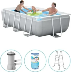INTEX Swimmingpool-Set Prism Frame Rechteckig 300 X 175 X 80 Cm -Grünwelt Exporteren Garten-Winkel d252867f66c66828d71df54be56c730a