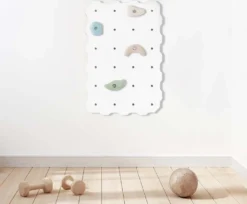 MAMOI® Kletterwand Für Kinderzimmer, Klettergerüst Und Spielgeräte Indoor, Klettern Mit Klettergriffe Für Kinder, Klettersteine, 1 Module Kletterturm Mit Griffe, Turngeräte 100% ECO -Grünwelt Exporteren Garten-Winkel d28e685c9745509b509a31d6db2796a5