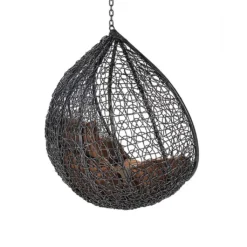 HOME DELUXE - Polyrattan Hängesessel CIELO - Nur Korb| Hängestuhl, Hängekorb, Gartenliege, Hollywoodschaukel, Hängeschaukel -Grünwelt Exporteren Garten-Winkel d2b5f73eed0ecb313df6fdfd19e0e796