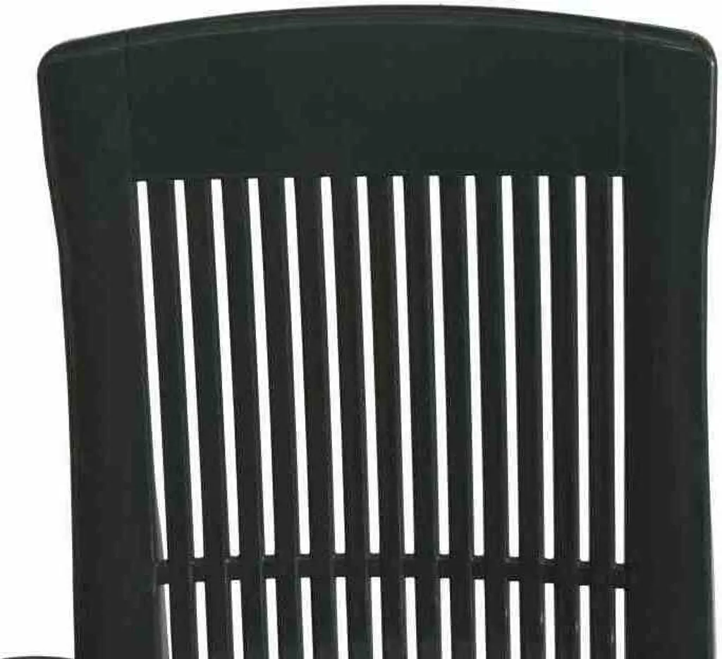 PROGARDEN Tampa SET 2x Klappsessel Grün Kunststoff M73529 3 PROGARDEN Tampa SET 2x Klappsessel Grün Kunststoff M73529 – Bild 3