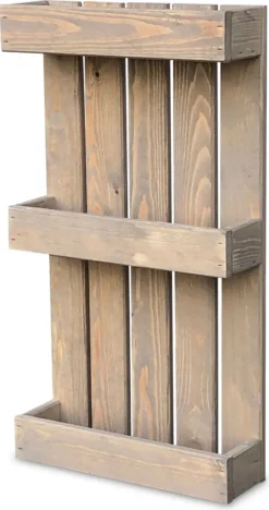 Palettenregal Blumenregal Grau 40 X 80 Cm