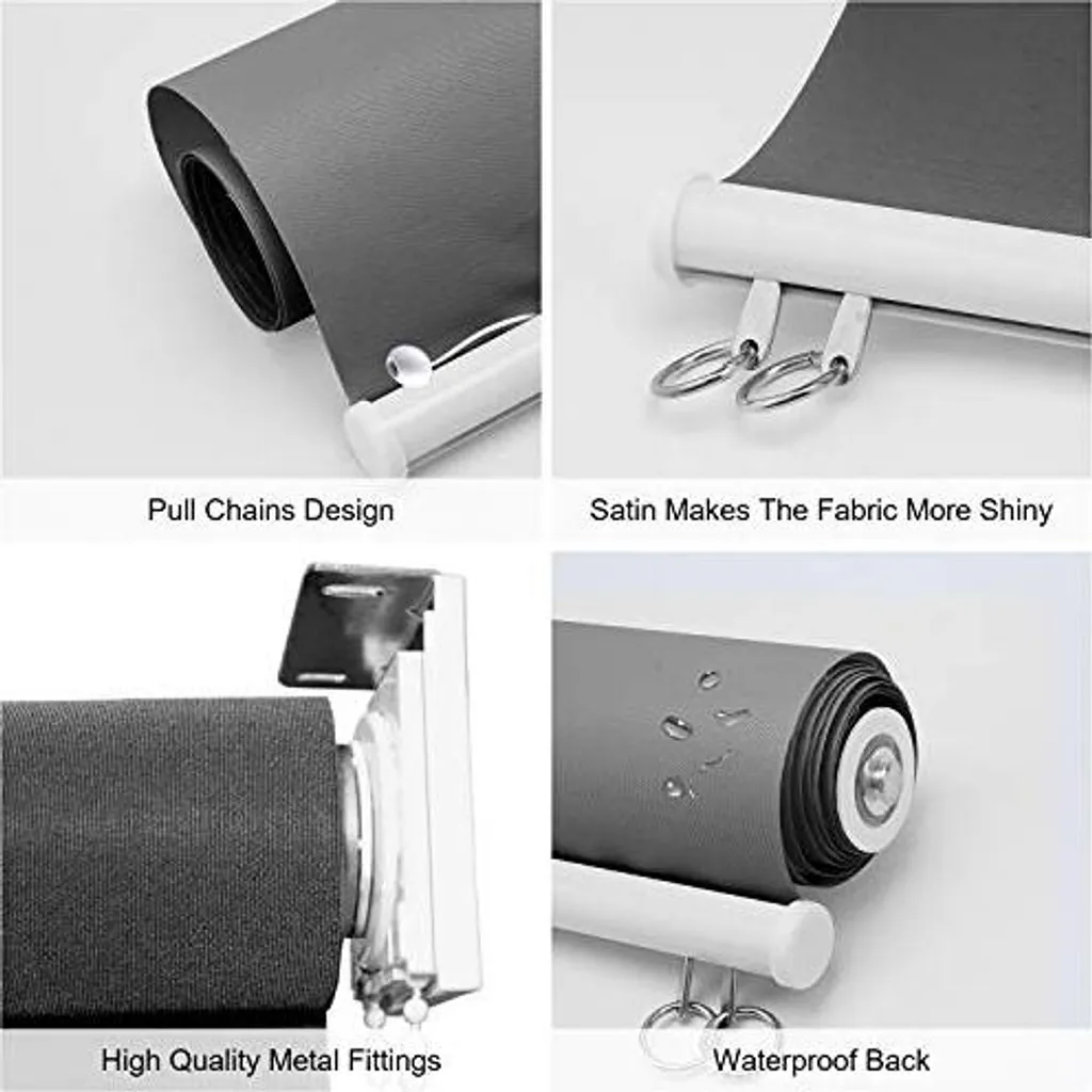 Wolketon Senkrechtmarkise Vertikalmarkise Sonnenschutz Windschutz Seitenrollo Sichtschutz Anthrazit 180 X 140 Cm¡ 4 Wolketon Senkrechtmarkise Vertikalmarkise Sonnenschutz Windschutz Seitenrollo Sichtschutz Anthrazit 180 X 140 Cm¡ – Bild 4