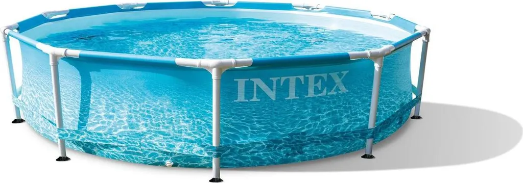 INTEX Beachside Pool-Set Mit Metallrahmen (Filterpumpe) 4.485 L 2 INTEX Beachside Pool-Set Mit Metallrahmen (Filterpumpe) 4.485 L – Bild 2