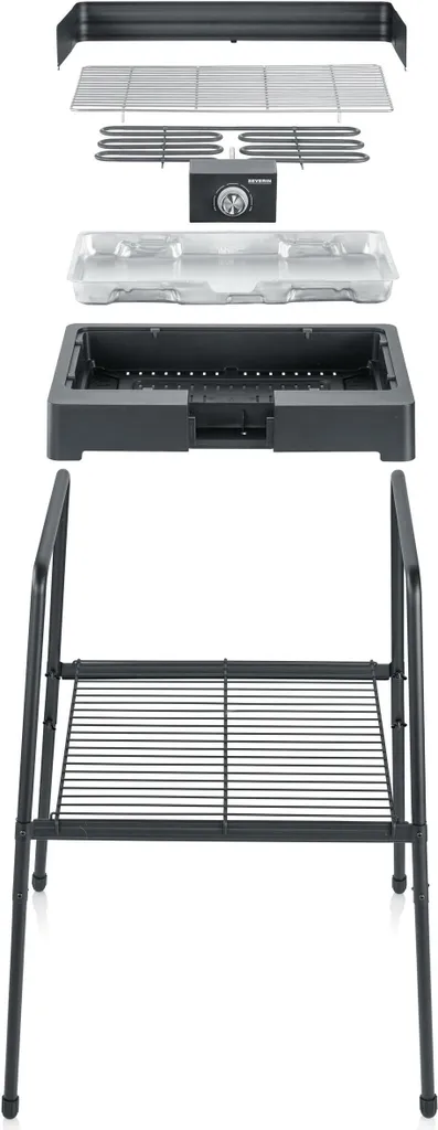 SEVERIN Standgrill PG 8561 2.200 Watt Schwarz 4 SEVERIN Standgrill PG 8561 2.200 Watt Schwarz – Bild 4