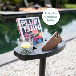 VITA5 Hängematte Mit Gestell Outdoor - Hängematte 2 Personen Für Garten & Balkon - Doppelhängematte Mit Getränkehalter- Tragbare Hängematte 200kg Belastbarkeit (Grün/Blau Cupholder) -Grünwelt Exporteren Garten-Winkel d657f5b448ec88fd04c5e023878e97e8