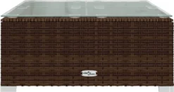 VidaXL 10-tlg. Garten-Lounge-Set Mit Kissen Poly Rattan Braun -Grünwelt Exporteren Garten-Winkel d69ace58e6ef3395e0288cf89d77c56a