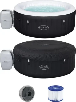 Bestway LAY-Z-SPA® Whirlpool Miami AirJet Rund, 180x66cm, 60157 -Grünwelt Exporteren Garten-Winkel d7417c0c14117aa729781032ba00a34e