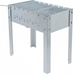 ACTIVA Mangal Schaschlik Grill Edelstahl 50x30 Cm Inkl. Grillrost Und 6 Spießen -Grünwelt Exporteren Garten-Winkel d7685b51831ea70a847760f3623aaf3d