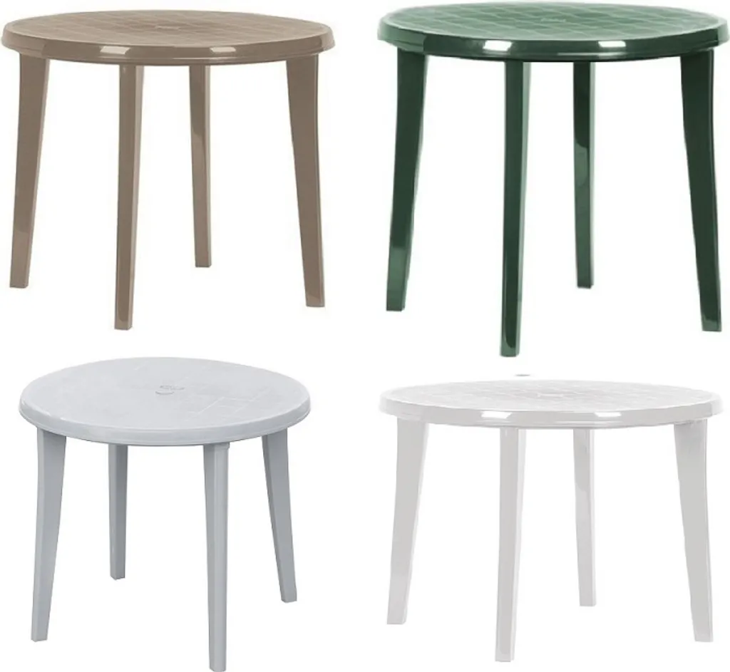 CURVER LISA Gartentisch 90 X 73 Cm, Farbe:White 1 CURVER LISA Gartentisch 90 X 73 Cm, Farbe:White