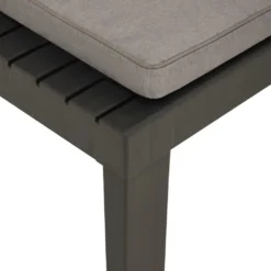 VidaXL Garten-Lounge-Stuhl Mit Auflage Kunststoff Grau 10 VidaXL Garten-Lounge-Stuhl Mit Auflage Kunststoff Grau -Grünwelt Exporteren Garten-Winkel d84713a86afdcaf69fecdf1e5d30d6bf