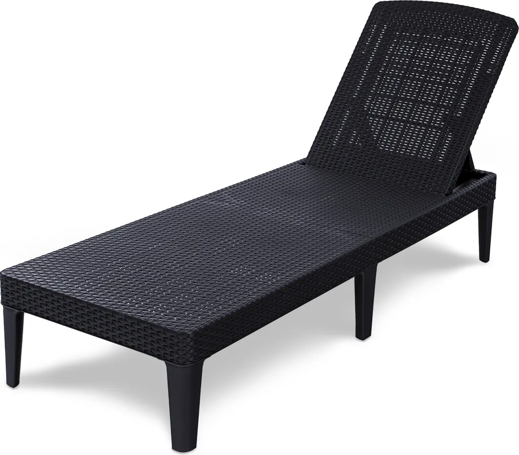 Allibert Sunlounger Liege Jaipur Inkl. Auflage, Farbe Graphit/Grau 20 Allibert Sunlounger Liege Jaipur Inkl. Auflage, Farbe Graphit/Grau – Bild 20