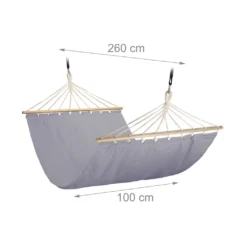 Relaxdays Hängematte Aus Baumwolle -Grünwelt Exporteren Garten-Winkel d85c219b13b2facd50612f22a7bcdbfe