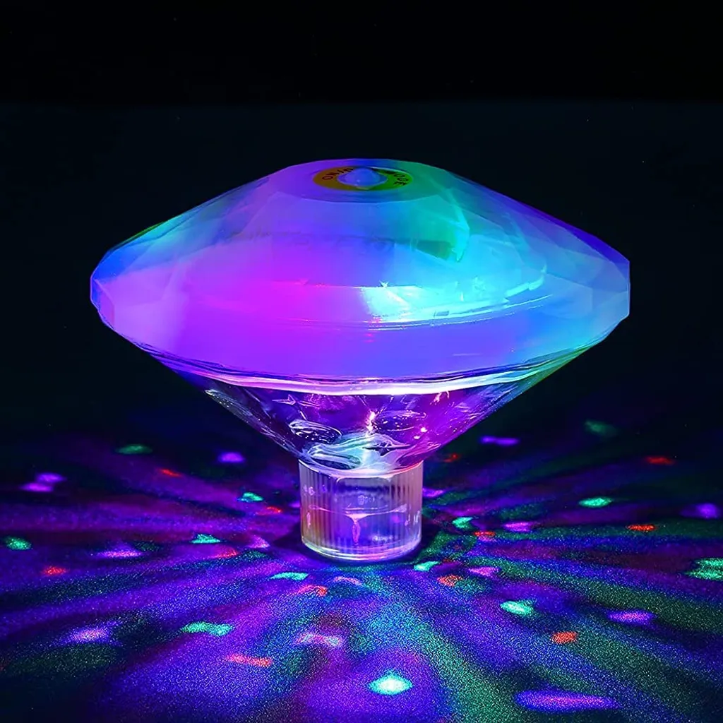 LED Teichlicht Badewannenlicht Bunt Pool Schwimmende Lampe Party Disco Unterwasser Beleuchtung 1 LED Teichlicht Badewannenlicht Bunt Pool Schwimmende Lampe Party Disco Unterwasser Beleuchtung