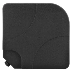 Juskys Schirmgewicht 4er-Set Quad Für Schirmständer Mit 60 Liter Wasser Oder 80 Kg Sand Befüllbar HDPE Kunststoff Sonnen-Schirmständer -Grünwelt Exporteren Garten-Winkel da159c9022d2c2bec8bc8c3cf033636b