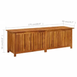 VidaXL Garten-Aufbewahrungsbox 175x50x58 Cm Massivholz Akazie -Grünwelt Exporteren Garten-Winkel da37d1914e7b8393f10117b290ff7beb