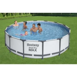 Bestway Steel Pro Max™ Frame Pool Komplett-Set, Rund, 427x107cm, 56950 -Grünwelt Exporteren Garten-Winkel daa75f5086cf4873ea6e182e78ce901e