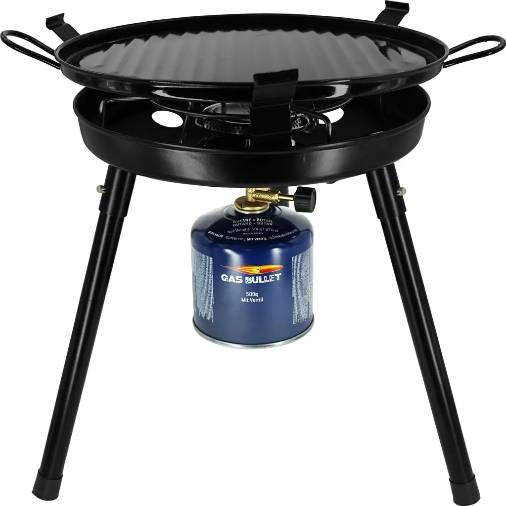 Gas Bullet Grillmaster Gasgrill Mit Wok Und Grillpfanne 3 Gas Bullet Grillmaster Gasgrill Mit Wok Und Grillpfanne – Bild 3