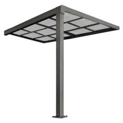 Juskys Terrassenüberdachung 7x3 M Mit Schiebedach - Terrassendach Aus Aluminium Mit Doppelstegplatten - Wetterfeste Überdachung Mit UV-Schutz - Grau -Grünwelt Exporteren Garten-Winkel db5e7d64b6d4e9297b777777c19c1aae