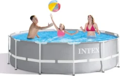 INTEX 26716GN Prism Frame Pool Inkl. GS-Filterpumpe Und Leiter (366x99cm) -Grünwelt Exporteren Garten-Winkel db68e77fd4e10f372553c080a4b3ffbf