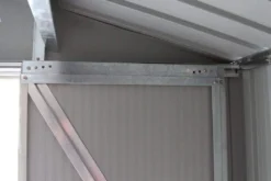 COSTWAY Metall Gerätehaus Inkl. Metallfundament 213x127x185cm Gartenhaus Geräteschuppen Garten Schuppen Dunkelgrün 9 COSTWAY Metall Gerätehaus Inkl. Metallfundament 213x127x185cm Gartenhaus Geräteschuppen Garten Schuppen Dunkelgrün -Grünwelt Exporteren Garten-Winkel db86572b92705d748d179faf33f7f405