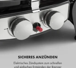 Klarstein Parforce Duo Gasgrill BBQ-Gasgrill Mit 4,4kW - 2 Brenner, Bis 300 °C, Gastyp: Butan/Propan, Edelstahl, 15000 BTU, Elektrische Zündung, 50 X 39 Cm Große Grillfläche, Deckel, Schwarz 17 Klarstein Parforce Duo Gasgrill BBQ-Gasgrill Mit 4,4kW - 2 Brenner, Bis 300 °C, Gastyp: Butan/Propan, Edelstahl, 15000 BTU, Elektrische Zündung, 50 X 39 Cm Große Grillfläche, Deckel, Schwarz -Grünwelt Exporteren Garten-Winkel db952391bcf1a6b92aa41b156e8a5b29