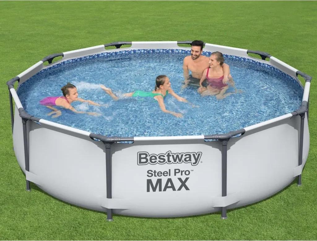 Bestway Frame Pool "Steel Pro" Ø 305 X H 76 Cm 2 Bestway Frame Pool "Steel Pro" Ø 305 X H 76 Cm – Bild 2