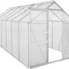 Zelsius Aluminium Gewächshaus 380 X 190 Cm, 6 Mm Platten, 7,22 M²