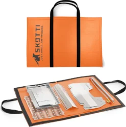 SKOTTI Gasgrill + 4 X 500g Kartusche In SET - Ready-to-go #grill.einfach.überall - Edelstahl -Grünwelt Exporteren Garten-Winkel dbf0eb2d1726c834eda07686b9d04e80