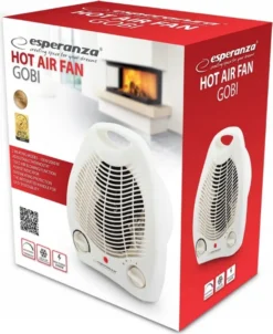 Esperanza Ehh001 Elektrische Innenraumheizung Weiß 2000 W