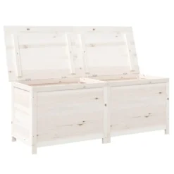VidaXL Outdoor-Kissenbox Weiß 150x50x56 Cm Massivholz Tanne 11 VidaXL Outdoor-Kissenbox Weiß 150x50x56 Cm Massivholz Tanne -Grünwelt Exporteren Garten-Winkel dc480788c4b02a8fb14d0c611df8aef1