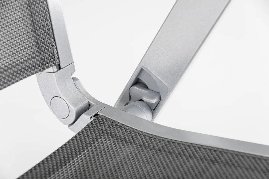 Kettler Forma II Klappsessel - Silber / Graphit 5 Kettler Forma II Klappsessel - Silber / Graphit – Bild 5