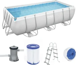 Bestway Power Steel™ Frame Pool-Set, Eckig, Mit Filterpumpe & Sicherheitsleiter 404 X 201 X 100 Cm 35 Bestway Power Steel™ Frame Pool-Set, Eckig, Mit Filterpumpe & Sicherheitsleiter 404 X 201 X 100 Cm -Grünwelt Exporteren Garten-Winkel dcb2b2af62dc99aec6c9c8c2002b86e6