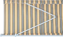 Alu-Markise T791, Gelenkarmmarkise Sonnenschutz 4,5x3m Polyester Grau-gelb -Grünwelt Exporteren Garten-Winkel dd809ee95229361a6b0e1c76ffc769a9