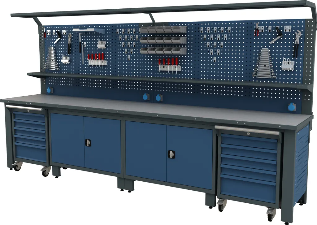 Metallwerkbank Schwerlast Für Betriebe Und Profis 2 Metallwerkbank Schwerlast Für Betriebe Und Profis – Bild 2