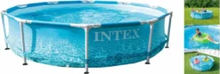 INTEX Beachside Pool-Set Mit Metallrahmen (Filterpumpe) 4.485 L 34 INTEX Beachside Pool-Set Mit Metallrahmen (Filterpumpe) 4.485 L -Grünwelt Exporteren Garten-Winkel ddff3c418b3e28f5004f2f8671f9748f