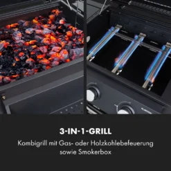 Klarstein Gasgrill Mit Smoker, Gasgrill Mit 4 Brenner, 13,5kW Edelstahl-Gasgrill, BBQ Gasgrill Für Balkon & Garten, Grill Für Gas & Kohle, Gasgrills Mit 4 Brenner & Thermometer 14 Klarstein Gasgrill Mit Smoker, Gasgrill Mit 4 Brenner, 13,5kW Edelstahl-Gasgrill, BBQ Gasgrill Für Balkon & Garten, Grill Für Gas & Kohle, Gasgrills Mit 4 Brenner & Thermometer -Grünwelt Exporteren Garten-Winkel deecf0ed08d475cc2493c2a403401b14